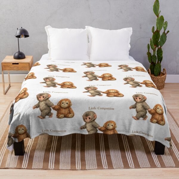 Item preview, Punch Baby Monkey Hugging Orangutan Plushie Viral Cute Monkey designed and sold by t-patterns.