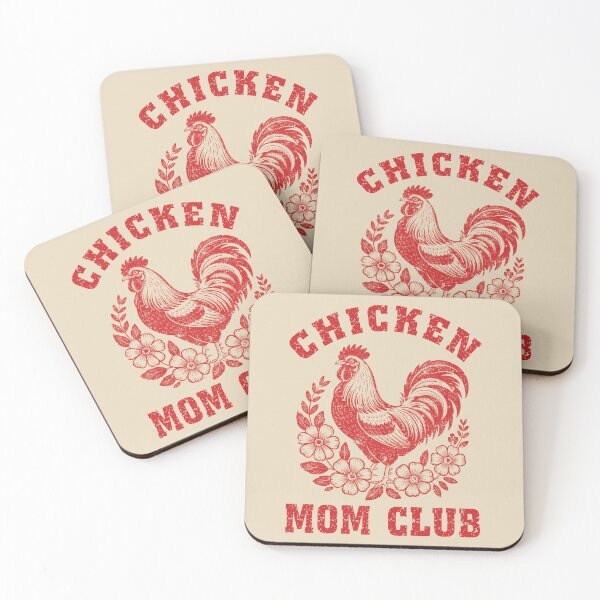 Item preview, Vintage Chicken Mom Club - Floral Hen Retro Cottagecore Aesthetic designed and sold by Dmetalx Art Apparel.