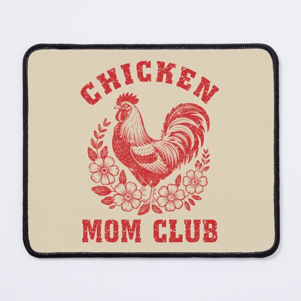 Item preview, Vintage Chicken Mom Club - Floral Hen Retro Cottagecore Aesthetic designed and sold by Dmetalx Art Apparel.