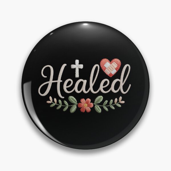Item preview, Healed Faux Embroidery Christian designed and sold by theartfulaspie.