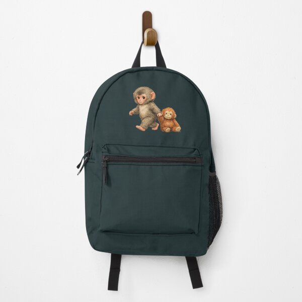 Item preview, Punch Baby Monkey Hugging Orangutan Plushie Viral Cute Monkey designed and sold by t-patterns.