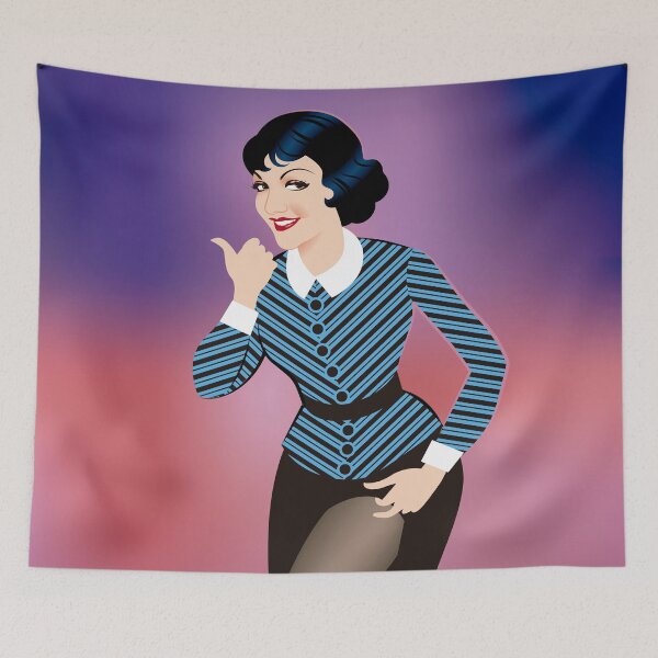 Item preview, Claudette Colbert designed and sold by AleMogolloArt.