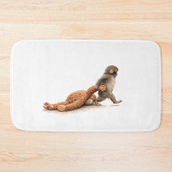 Item preview, Punch Baby Monkey Hugging Orangutan Plushie Viral Cute Monkey  designed and sold by t-patterns.