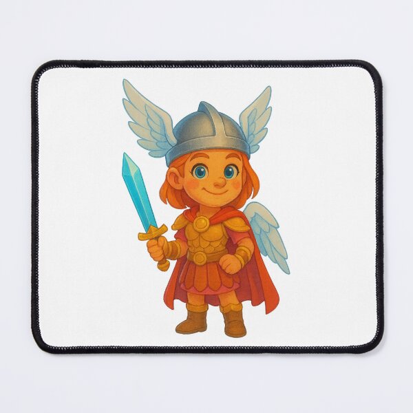 Item preview, Christmas Valkyrie Girl designed and sold by Sillytoe.