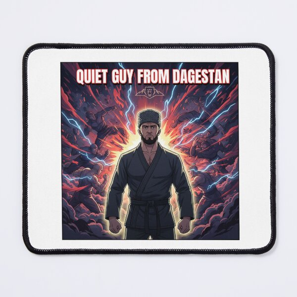 Item preview, Quiet Guy From Dagestan Funny MMA Wrestling Fighter Discipline designed and sold by inaveed.