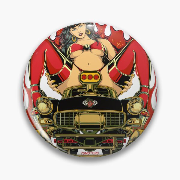 Artikelvorschau, Pinup Sticker 76 entworfen und verkauft von 76-Motors.