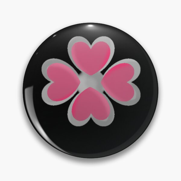 Item preview, Pendant pink clover print designed and sold by YaroshMaria.
