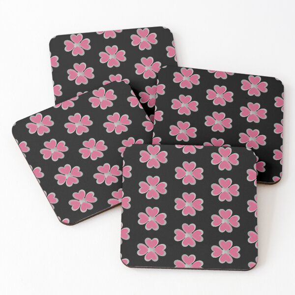 Item preview, Pendant pink clover print designed and sold by YaroshMaria.