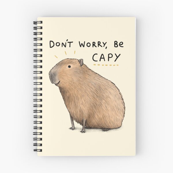 Item preview, Don’t Worry Be Capy designed and sold by SophieCorrigan.