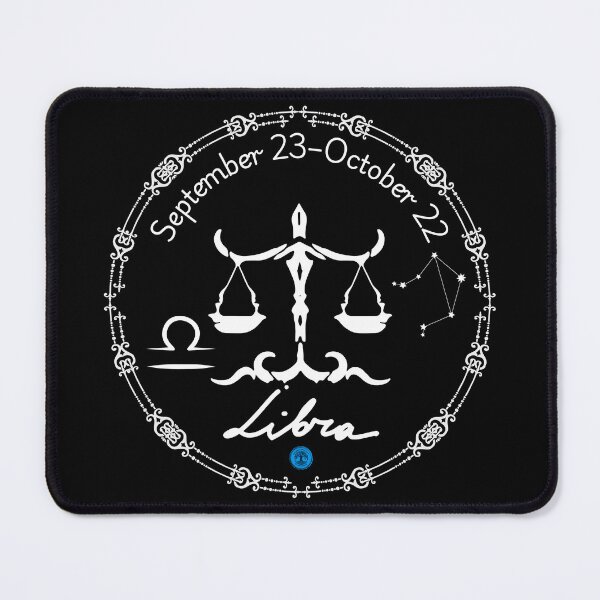 Item preview, Libra Zodiac Constellation Art - September 23 to October 22(White on Transparent) designed and sold by Dryden Stewart Enterprises.