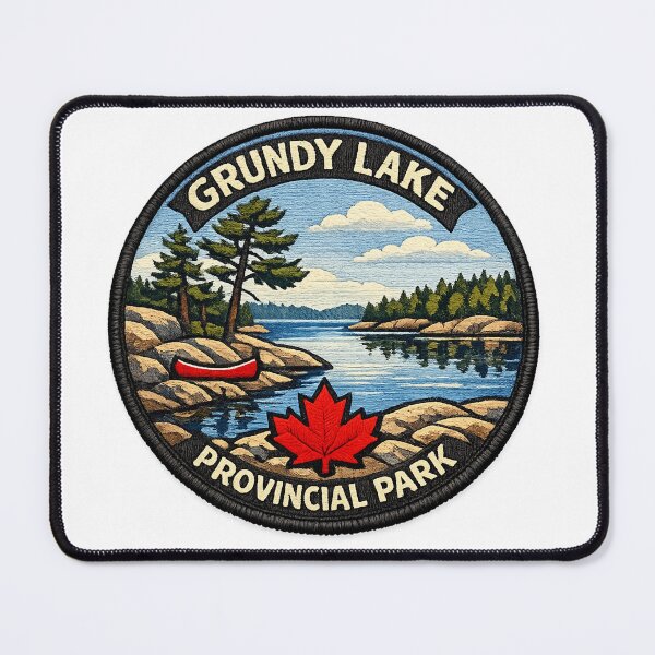 Item preview, Grundy Lake Provincial Park Patch designed and sold by CompassLake.