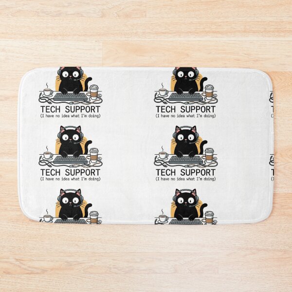 Item preview, Cat Tech Support designed and sold by Gr8KngRat.