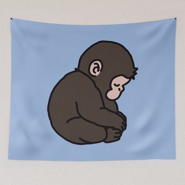 Item preview, Sad Monkey designed and sold by ellenhenry.