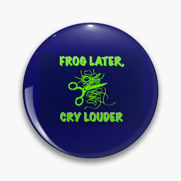 Item preview, Frog Later, Cry Louder – Midnight Edition designed and sold by ArtyWares.