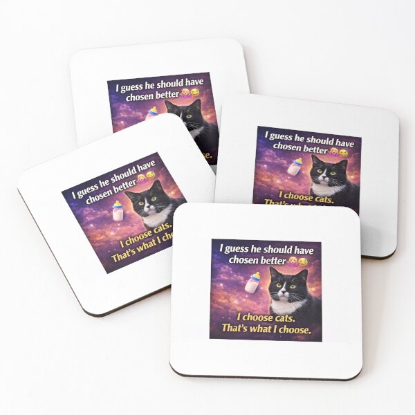 Item preview, I Choose Cats designed and sold by Earth Nature Creations.