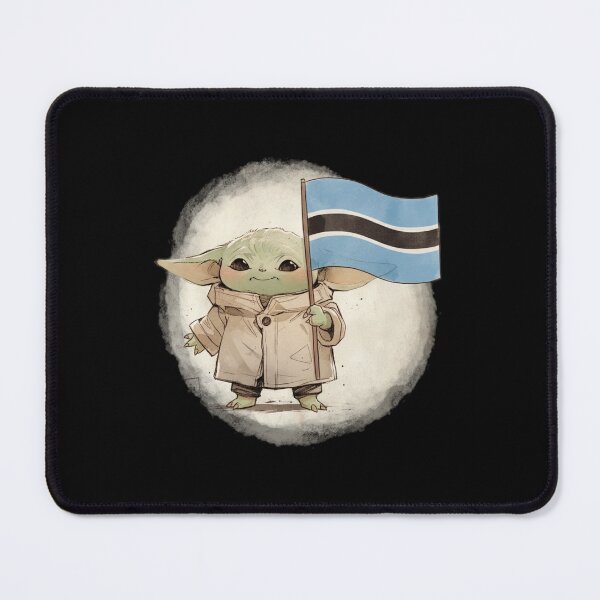 Item preview, BABY YODA IN BOTSWANA designed and sold by LIS AND MELIVERSO.
