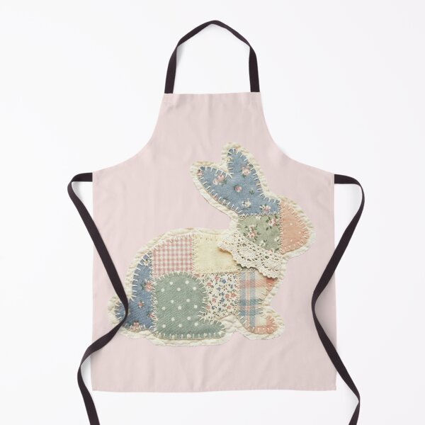Item preview, Pastel Patchwork Bunny Appliqué Easter Design designed and sold by M&A Design House.