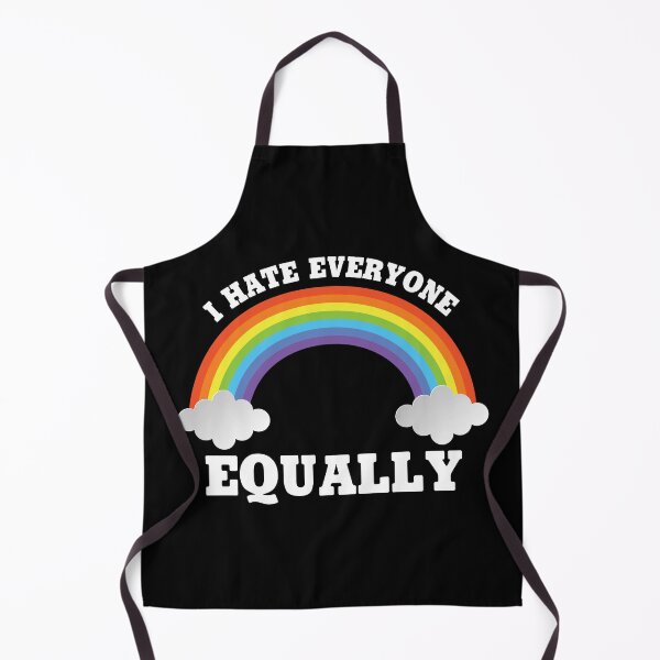 Item preview, I Hate Everyone Equally Rainbow designed and sold by Venus Complete.