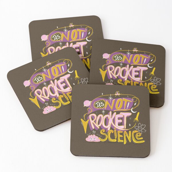 Item preview, It’s not rocket science, funny quote designed and sold by Ilikeiwantilove.