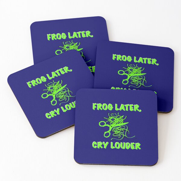 Item preview, Frog Later, Cry Louder – Transparent Version designed and sold by ArtyWares.