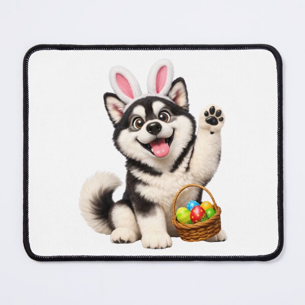 Item preview, Easter Alaskan Malamute designed and sold by Sillytoe.