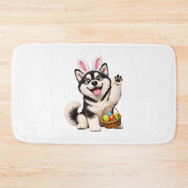 Item preview, Easter Alaskan Malamute designed and sold by Sillytoe.