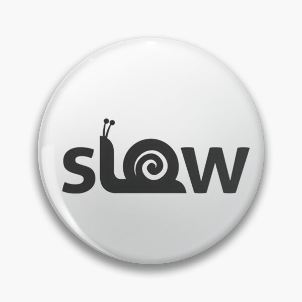 Item preview, Slow Snail Minimalist Logo Tee designed and sold by SurfGlitch.