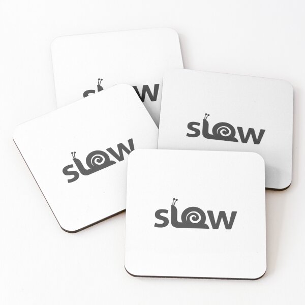 Item preview, Slow Snail Minimalist Logo Tee designed and sold by SurfGlitch.