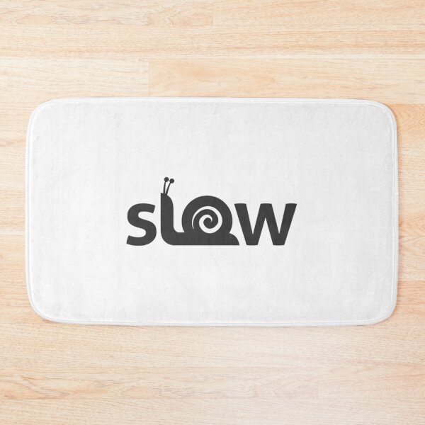 Item preview, Slow Snail Minimalist Logo Tee designed and sold by SurfGlitch.