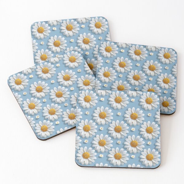 Item preview, Pop Art Daisies Retro Floral Pattern designed and sold by SecretDicer.