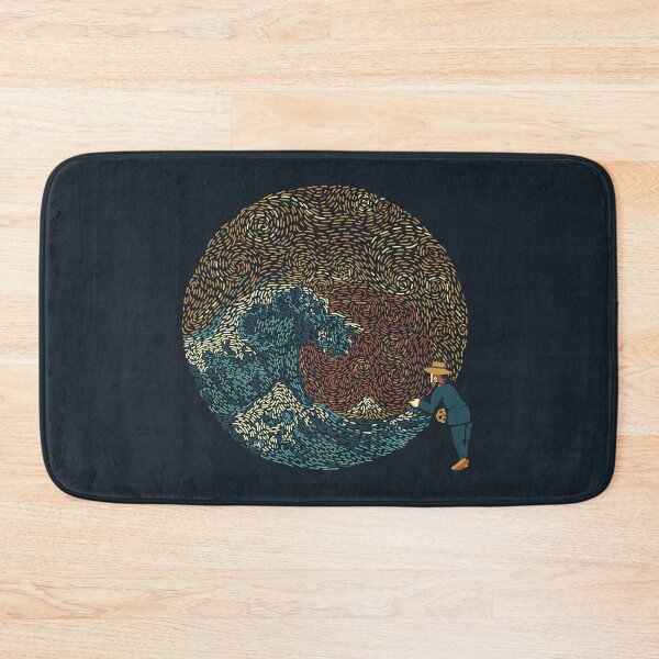 Item preview, The Great Wave off Van Gogh by Tobe Fonseca designed and sold by Tobe Fonseca®.