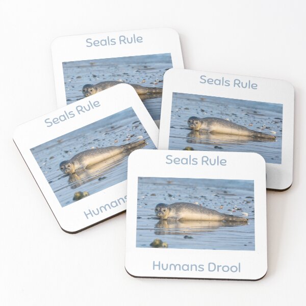 Item preview, Seals Rule Humans Drool designed and sold by LilisCuteThings.