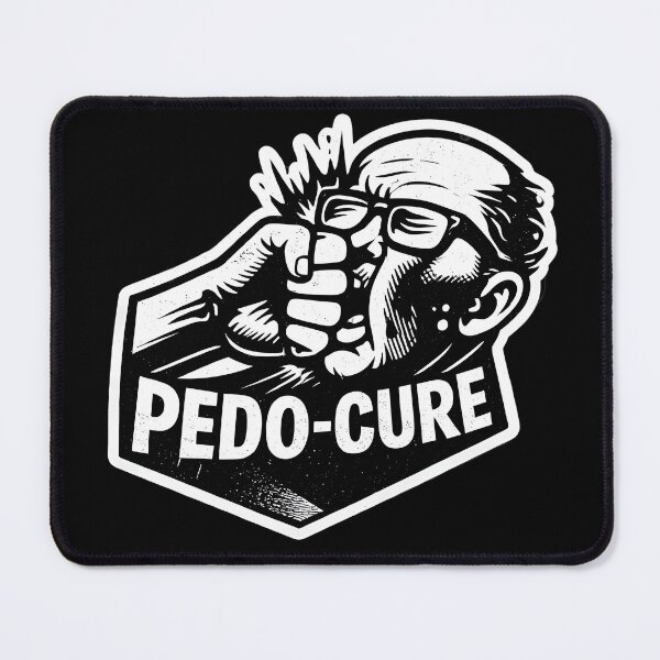Item preview, PEDO-CURE Protect Kids Anti Child Abuse designed and sold by Syndrome Design.