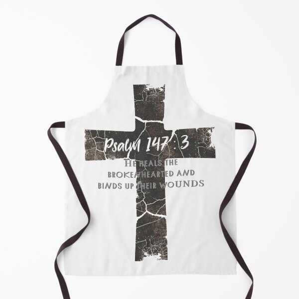 Item preview, Brokenhearted Scripture Psalm 147 : 3 designed and sold by The Bible Alive.