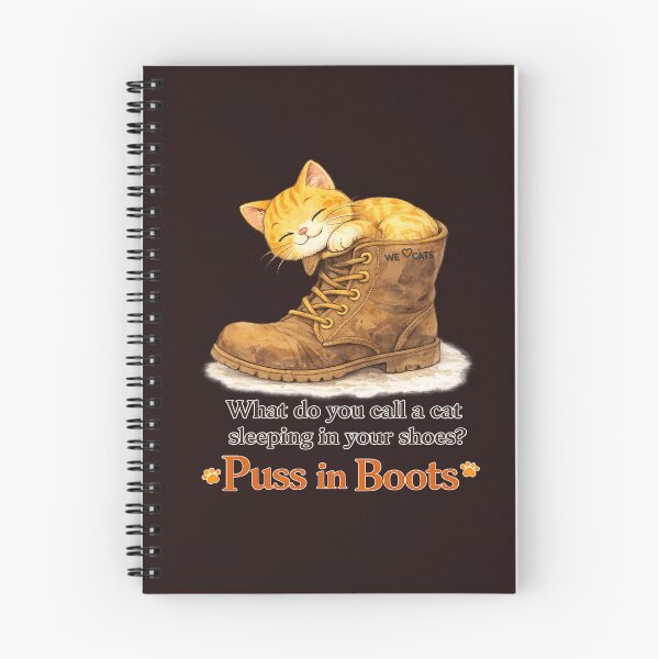 Item preview, Puss In Boots Funny Cat Joke designed and sold by WeLoveCatss.