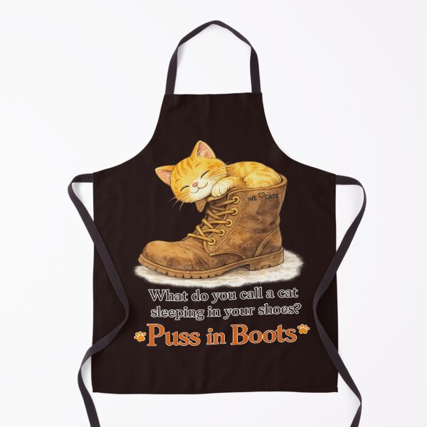 Item preview, Puss In Boots Funny Cat Joke designed and sold by WeLoveCatss.