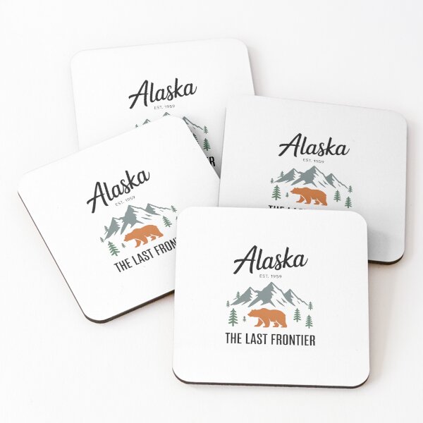 Item preview, Alaska The Last Frontier – Vintage Bear Mountains Tee EST 1959 designed and sold by SurfGlitch.