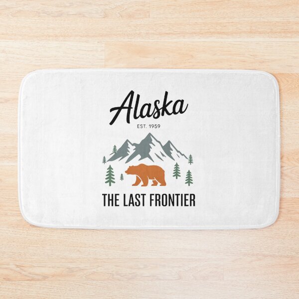 Item preview, Alaska The Last Frontier – Vintage Bear Mountains Tee EST 1959 designed and sold by SurfGlitch.