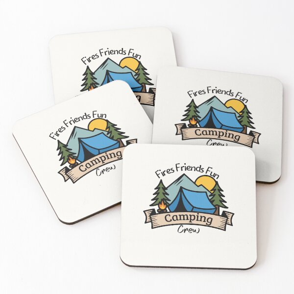 Item preview, Fires Friends Fun Camping Crew designed and sold by LuveraxArt.