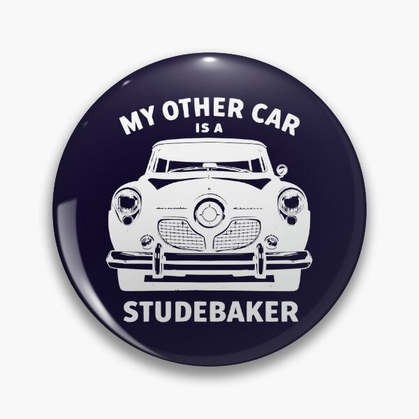 Item preview, My Other Car Is a Studebaker – Vintage American Classic Car T-Shirt (white) designed and sold by Groenendijk.