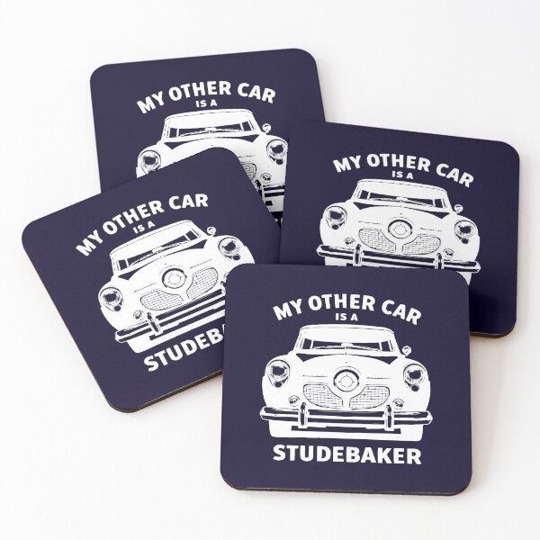 Item preview, My Other Car Is a Studebaker – Vintage American Classic Car T-Shirt (white) designed and sold by Groenendijk.