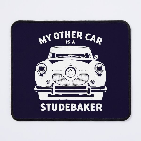 Item preview, My Other Car Is a Studebaker – Vintage American Classic Car T-Shirt (white) designed and sold by Groenendijk.
