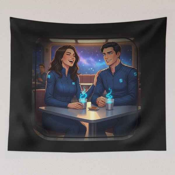 Item preview, Relaxing in the 6th Dimension | Relan & San Cafe Moment designed and sold by RS-Globalist-.