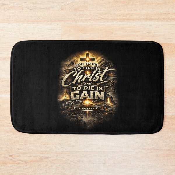 Item preview, For me to Live is Christ and to Die is gain designed and sold by SimplySelim.