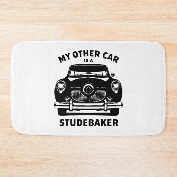 Item preview, My Other Car Is a Studebaker – Vintage American Classic Car T-Shirt (black) designed and sold by Groenendijk.