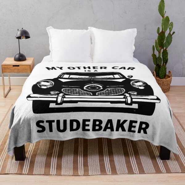 Item preview, My Other Car Is a Studebaker – Vintage American Classic Car T-Shirt (black) designed and sold by Groenendijk.