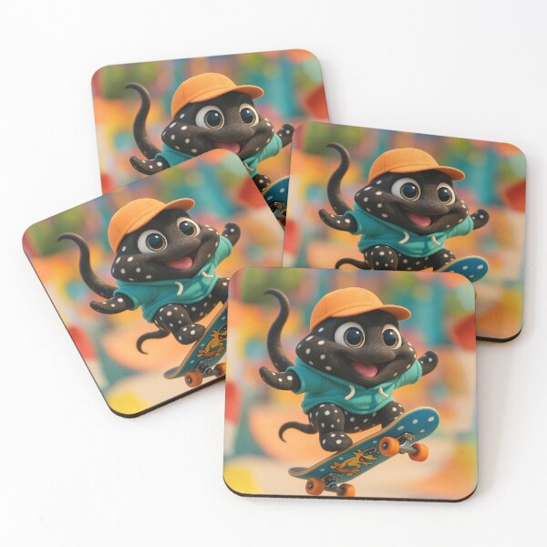 Artikelvorschau, Skater Polka Dot Stingray entworfen und verkauft von Sillytoe.