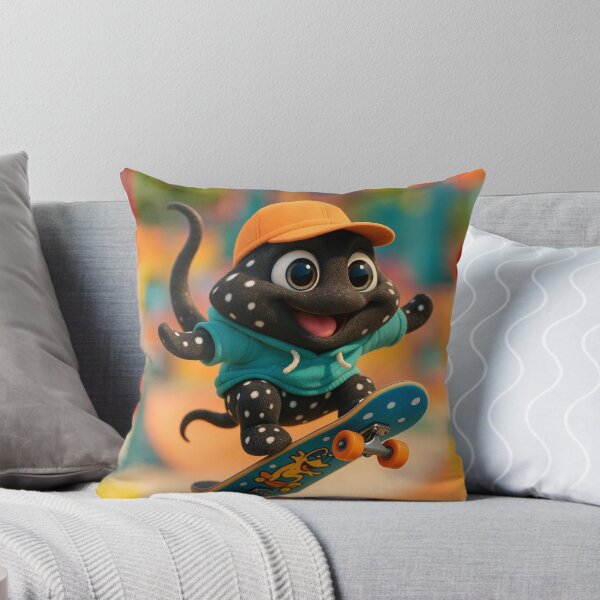 Item preview, Skater Polka Dot Stingray designed and sold by Sillytoe.