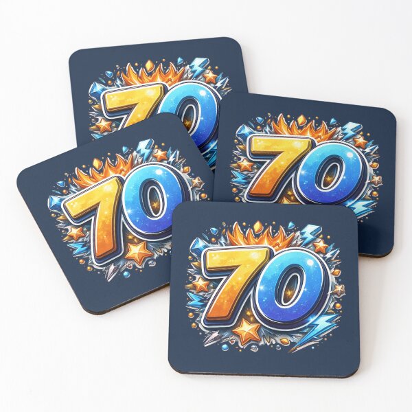 Item preview, 70th Birthday - Bold Masculine Celebration designed and sold by Myra365Art.