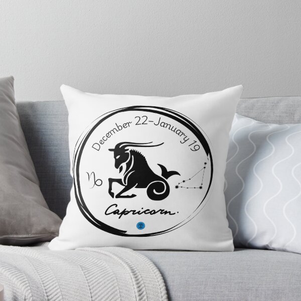 Item preview, Capricorn Zodiac Constellation Art - December 22 to January 19 (Black on Transparent) designed and sold by Dryden Stewart Enterprises.